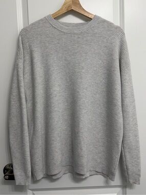 Twik by Simons Grey Ribbed Knit Sweater – Size Small Womens